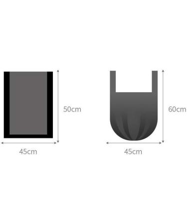 Breakpoint Flat Cleaning Bag Bin Bag Liners Waste Disposal Stand Puncture Resistance Water Leak Proof Disposable Bag 5 Rolls 4 - Buy Online on GoSupps.com