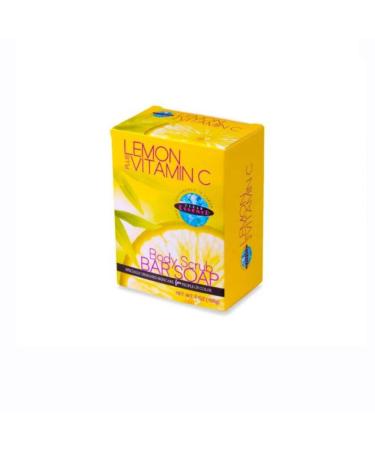 Clear Essence Lemon Plus Vitamin C Body Scrub Soap 150g - Exfoliating & Brightening Soap for all Skin Types - Shop Internationally - Buy Online on GoSupps.com