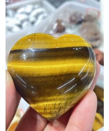 Natural Crystal Rough Natural Magic Natural Tiger Eye Stone Love Crystal Hand-Carved Tiger Eye Stone polishing (Size : 2pcs) - Buy Online on GoSupps.com