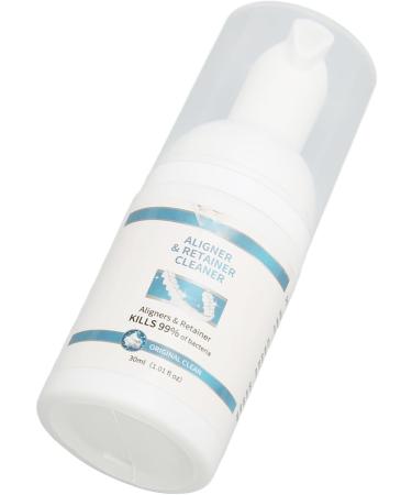Stain Removal Aligner Cleaner with Mint Extract - Freshen Your Mouth | Retainer Cleansing Foam 30ml - International Shipping Available - Buy Online on GoSupps.com