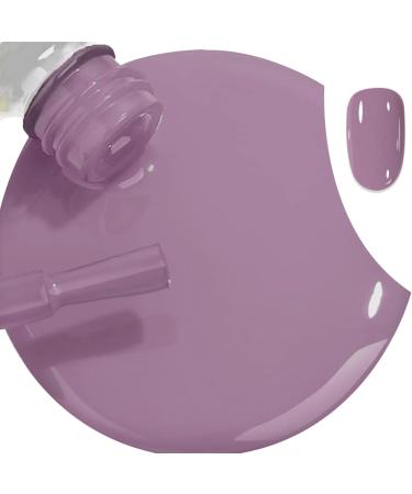 Purple Nail Polish Nail Varnish Lilac Lavender Violets Pale Purple Quick Dry Natural Long Lasting No Need Baking Nail Polish for Christmas DIY Nail Art - Buy Online on GoSupps.com