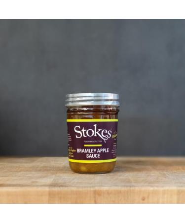 Stokes Bramley Apple Sauce with Aspall Cider 240g - Premium Quality and Delicious Flavor - Buy Online on GoSupps.com