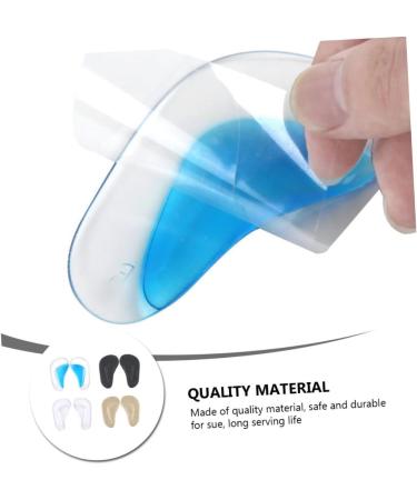 FOMIYES 8 Pairs Arch Support Pads - Reusable Gel Insoles for Plantar Fasciitis | Comfortable Arch Inserts for Men & Women - Buy Online on GoSupps.com