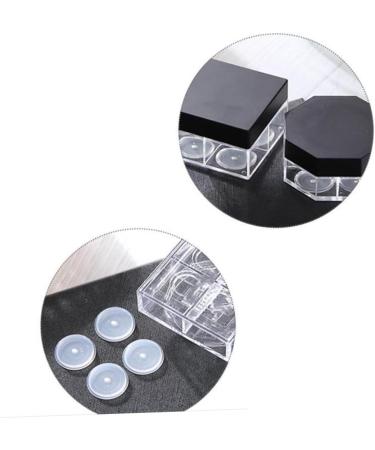 POPETPOP 3pcs Powder Subpackage Case Cosmetic Travelling Bottle Powder Box Makeup Powder Round Size 2 As Shown - Buy Online on GoSupps.com