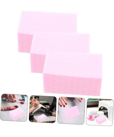 WOFASHPURET 3 Nail Remover Cotton Eyelashes with Glue Clean Pink Nail Towel Natural Cotton Fiber - Buy Online on GoSupps.com