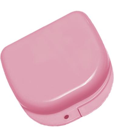 Professional Retainer Case - Portable Dustproof Storage Box for False Teeth & Prosthesis - Night Protection Holder (Rose) - Buy Online on GoSupps.com