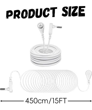 MATFORTH Earth Mat Set - Universal Ground Mat with 4.5m Cable | Eco-Friendly Floor & Sleeping Mat (30 x 99.1 cm) | Promote Health & Nature - Buy Online on GoSupps.com