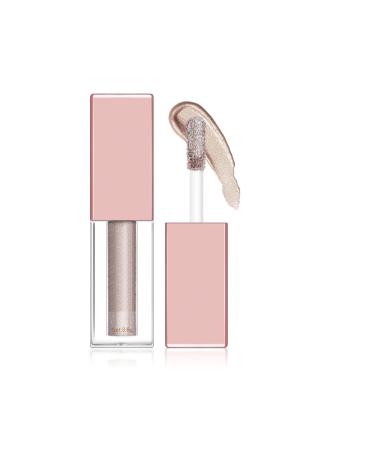 Ombre Paupi re Liquide - Ombre Yeux Et Stylo Eyeliner Silver Glitter Avec Une Paillette Fine Peut tre M lang Avec Un Maquillage Pour Les Yeux Glitter Ombre Yeuxs Liquide Rapide (#6 3.8g) #6 24 g (Lot de 1)