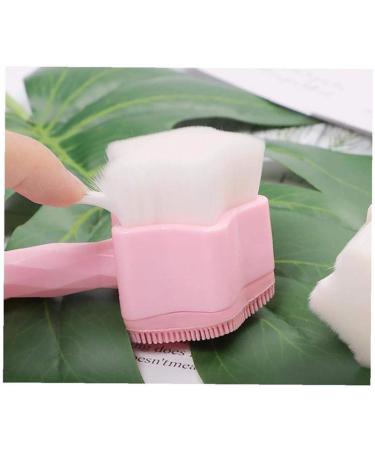 1pc Star Type Silicone Double-sided Multi-purpose Cleansing Brush Maleually Clean Pores Face Brush Facial Cleansing Brushes for Deep Cleansing Gentle Exfoliating Removing Blackhead and Massaging Wash - Buy Online on GoSupps.com