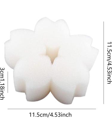 Hot Tub Scum Absorber - Reusable Oil Absorbing Sponge Effective Oil Scum Grime Remover Cherry Blossom Scumbug Hot Tub Accessories for Spa Swimming Pool/a A: 1 - Buy Online on GoSupps.com
