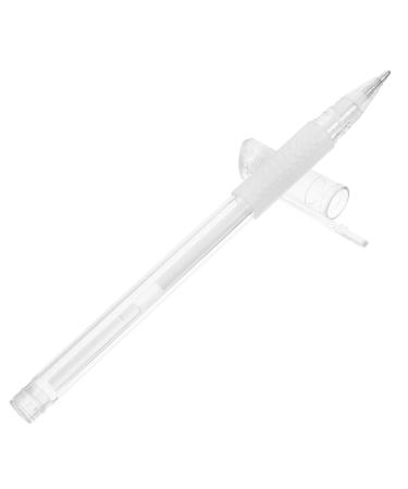 TEHAUX Stylo de Tatouage pour Sourcils 1 MM Pointe Fine Marqueur Portable Blanc Stylo de Cartographie Professionnel pour Maquillage Permanent Outil de Pr cision pour Salon et Usage