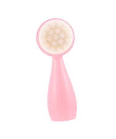 POPETPOP Silicone Face Brush Portable Exfoliating Brush Face Cleaning Brush Convenient Face Brush Home Accessory Portable Face Brush Wash Face Brush Washbasin Multifunction Silica Gel 12x4.5cm