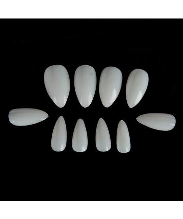 False Nails - Full Cover Oval Nail Art Tips | 500pcs Natural Color | International Shipping - Buy Online on GoSupps.com