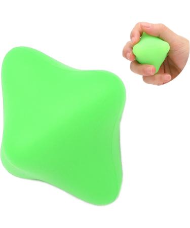 Shanrya Stress Relief Ball - Silicone Squeeze Toy for Arthritis & Anxiety Relief (Green) - Buy Online on GoSupps.com