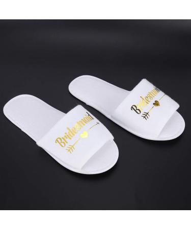 Buy Alvinlite Disposable House Shoes - 5 Pairs of Bulk Slippers for Hotels Weddings & Parties - Comfortable & Stylish Footwear - Buy Online on GoSupps.com
