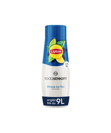 Sodastream Sirup Lipton Ice Tea lemon - 1x bottle results in 9 liters of finished drink prepared in a matter of seconds and always fresh 440 ml