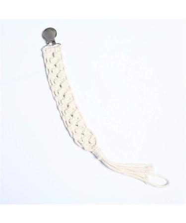 Buy 3-Piece Pacifier Chain Set - Cotton Clips with Stainless Steel Clamps for Unisex Babies - International Shipping Available - Buy Online on GoSupps.com