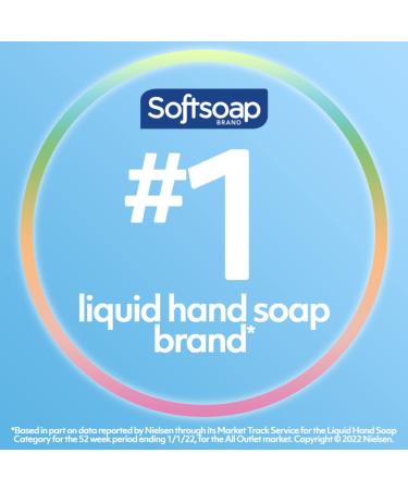 Softsoap Fresh Breeze Liquid Hand Soap 7.5oz - Pack of 6 | Moisturizing Formula | Refreshing Scent - Buy Online on GoSupps.com