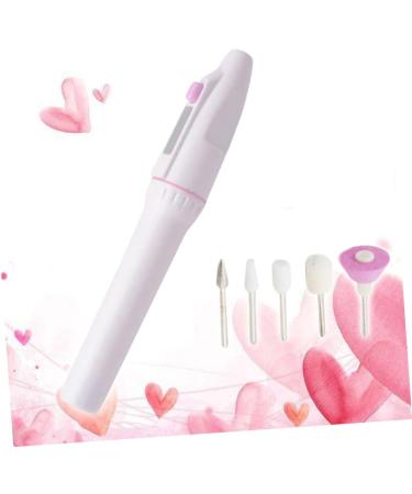 Healeved Electric Nail Polisher Electric Pedicure File Pen Electric Nail File Portable Nail Drill Mini Electric Nail Drill Electric Sander Nails Kit Nail Kit White Natural medium White - Buy Online on GoSupps.com