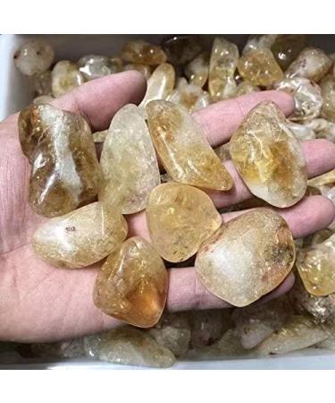500g Natural Polished Yellow Quartz Tumbled Stone Citrine Crystal Stone Obelisk - Buy Online on GoSupps.com