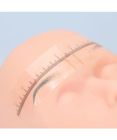 Healvian 10Pcs Eye Brow Ruler Eyebrow Shaping Stencils Eyebrow Template Girl Makeup Supplies - Buy Online on GoSupps.com