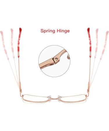 Buy Blue Light Blocking Cat Eye Glasses | Non-Prescription Clear Lens Metal Frame for Men & Women - Classic Style - Buy Online on GoSupps.com