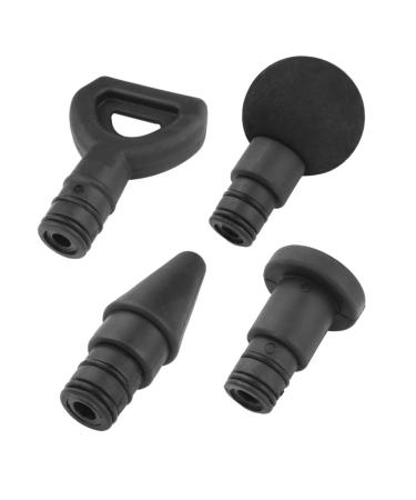 Frcolor fascia-head muscle device accessories head-muscle relaxation device head-vibration relaxation-head-accessories bits for deep tissue massage muscle massage 9x6x2cm black