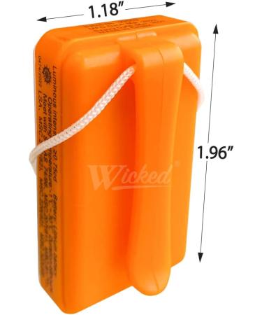 WICKED Life Jacket Strobe Light for Man Overboard Survival Vest Water Activated  High Intensity Beam Locator  Emergency Long Range Rescue LED Flashing Beacon 4 - Buy Online on GoSupps.com