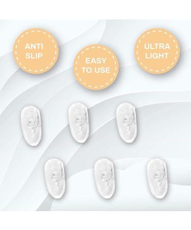 Brille Nasenpads Silikon Tropfenf rmig | 6 Paare | 12 St ck | 15 mm | Anschraubbar | Sports World Vision - Internationaler Versand - Buy Online on GoSupps.com