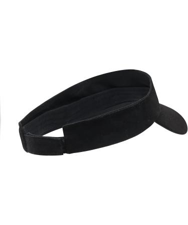 Andiceqy Sport Sun Visor Hats | Adjustable Cotton Baseball Cap | Dark Black - Buy Online on GoSupps.com