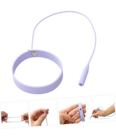 BELLIFFY Tweezers Silicone Bracelet Lash Tweezers Bracelet Lash Tweezer Wristband Professional Tweezers Useful Lash Tweezer Makeup Lash Applicator Pro Tools Eyelash Tools Purple - Buy Online on GoSupps.com