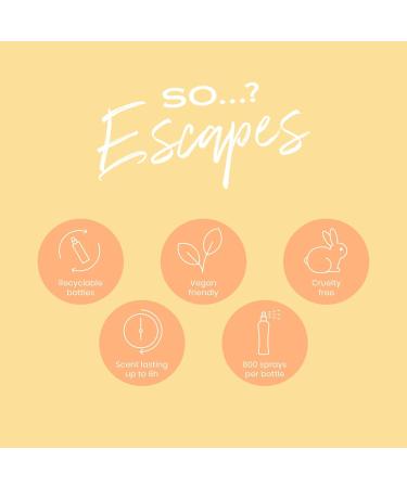 So... Escapes Body Mist Gift Set - Perfumes for Women - Everyday Body Spray for Women - Vegan Cruelty-Free - Fragrance Gifts for Women - 4 pcs (Pack of 2) 4 Fl Oz (Pack of 2) - Buy Online on GoSupps.com
