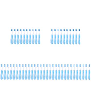 Healeeved 50 pieces adult toothbrush children's toothbrush outdoor gifts children travel toothbrush travel dental floss picks toothbrush with soft bristles foldable travel tooth-cutting stick