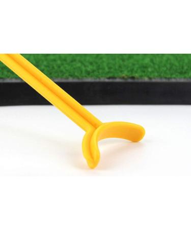 KISEER Golf Training Aids Swing Correcting Trainer Tool - 2 Pcs Yellow - Buy Online on GoSupps.com