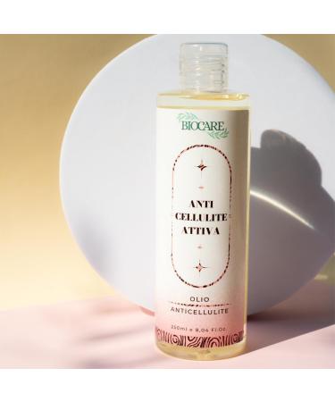 BIOCARE SHOP srl ANTICELLULITE OIL Active anticellulite Suitable for combating cellulite and sagging skin 250 ml Biocare Made in Italy - Buy Online on GoSupps.com