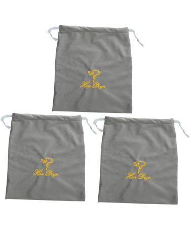 Baluue 9 Pcs Hair Tools Travel Bag Fabric Blow Dryer Drawstring Bag Hair Dryer Travel Pouch 35.00X30.00X0.50CMx3pcs X3pcs - Buy Online on GoSupps.com