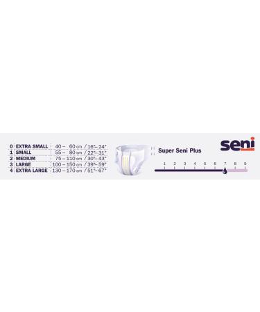 Super Seni Plus Medium Diaper Pants - 90 pcs for Severe Incontinence (Waist 75-110 cm) | International Shipping Available - Buy Online on GoSupps.com