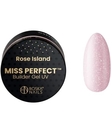 Divine Nails Miss Perfect Rose Island Builder Gel 50 ml - Buy Online on GoSupps.com