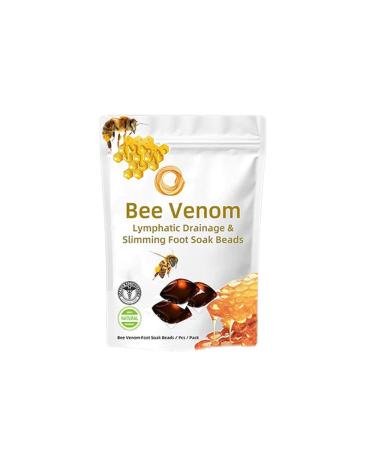 Lukmlca Bee Venom Foot Soak Lukmlca Bee Venom Lymphatic Drainage & Slimming Foot Soak Beads Lukmlca Bee Venom Lymphatic Drainage Foot Soak Lumicka Bee Venom Foot Soak (1 bag)