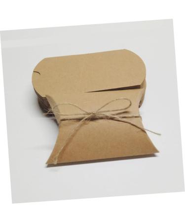 GLEAVI 100pcs Boxes Mini Chocolates Boxes Brown Craft Paper Candy Boxes Packing Box Bag Wedding - Buy Online on GoSupps.com