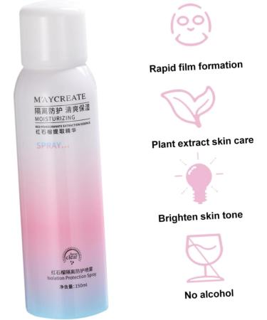 Healeved Sunscreen Spray Toner Moisturizing Spray Makeup Accessories Outdoor Spray Moisturizing Treatment Mist Care Pink - Buy Online on GoSupps.com