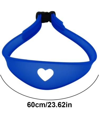 Paodduk Adjustable Neck Hair Guide Hairline Trimming and Shaping Tool | Adjustable Curved Silicone Haircut Bands for Hair Salons and Home Blue - Buy Online on GoSupps.com