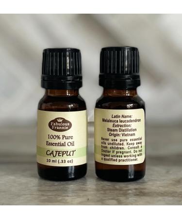 Fabulous Frannie Cajeput Essential Oil - 100% Pure & Undiluted - 10ml | International Shipping Available - Buy Online on GoSupps.com
