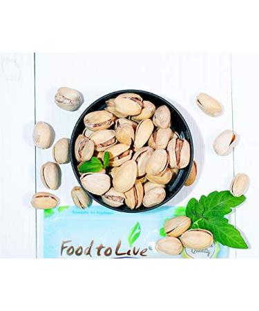 California Dry Roasted Sea Salt Pistachios 1lb - Non-GMO, Kosher, Vegan Superfood - Buy Online on GoSupps.com