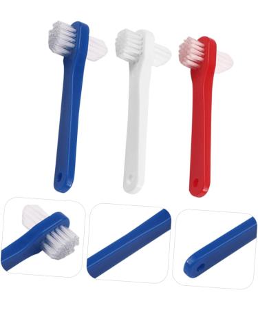 Doitool Toothbrushes Set - 3 Pro Toothbrushes for Dental Care Prosthesis Cleaning & Accessories | Optimal Oral Hygiene - Buy Online on GoSupps.com