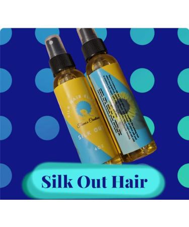 TIANA'S CREATIONS Silk Hair Elixir 4 OZ - Heat Protector for Dry or Damaged Hair, Reduce Frizz, Split Ends & Enhance Hair Gloss - Buy Online on GoSupps.com