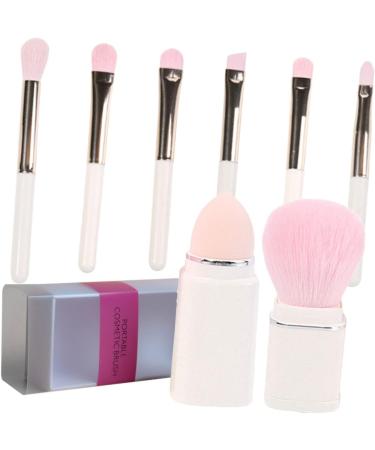 Beavorty 3 Sets Makeup Brush Set Sponge Brow Brush Facial Kit Eye Shadow Brush Eye Shadows Brush Make up Brush Makeup Brush for Girls Cosmetics Brush White Travel Tool Artificial Fiber Face - Buy Online on GoSupps.com