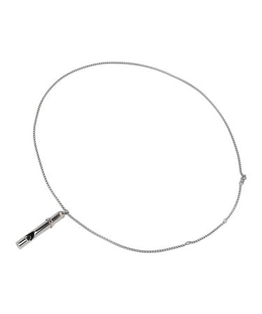 Stress and Relaxation Find Inner Peace Anywhere Breathe Slowly with the Steel Pendant for Relief (SILVER)