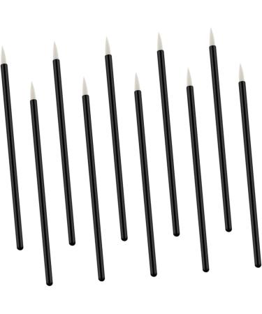 SKISUNO Eye Makeup 100pcs Makeup Brush Tools Eyeliner Applicator Tool Disposable Eyeliner Set Lipstick Liquid 10X0.5X0.5cm White - Buy Online on GoSupps.com