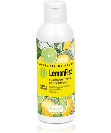  Helan Helan I Sorbetti LemonFizz Shampoo and Shower for Men and Women Scented with Lime and Ginger Extract Shampoo and Shower for Body and Hair with Natural Ingredients and Vitamin C 150 ml - Buy Online on GoSupps.com